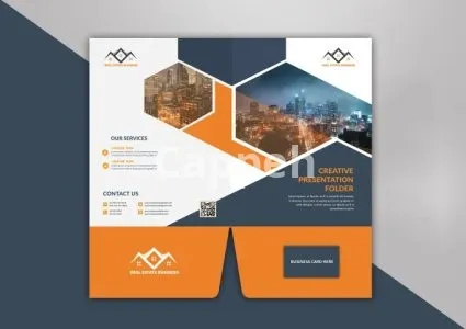 I will design modern presentation folder