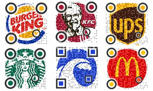 I will generate custom qr code design with logo in 1 hour