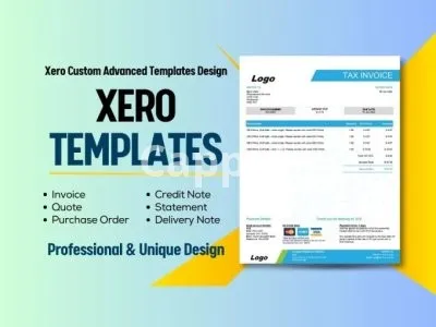 I will design xero invoice template for your business