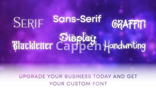 I will make a custom font for you to use it in your projects