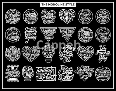 I will create a unique typography logo design with my style