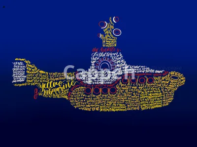 I will write anything in calligraphy within a custom silhouette