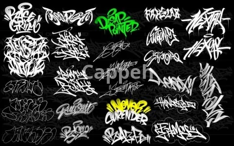 I will create a legible logo with a awesome graffiti tag style