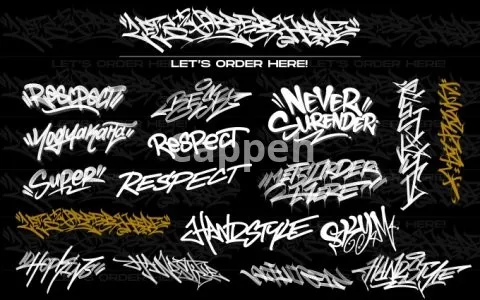 I will create a legible logo with a awesome graffiti tag style