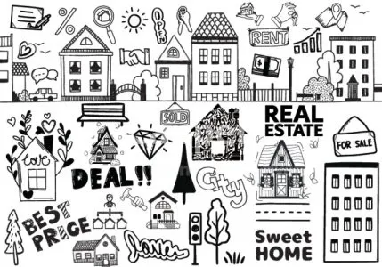 I will design creative mural, decal, doodle, typography, wall art