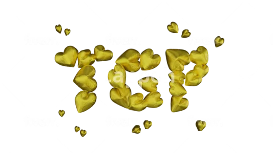 I will create a inflated 3d text in blender