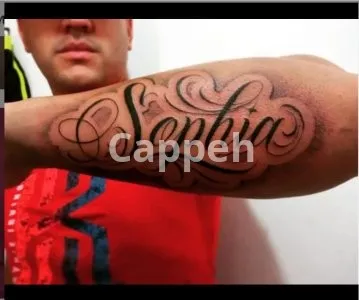 I will make a lettering for your tattoo