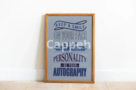 I will design a typography poster, wall art and motivational quotes