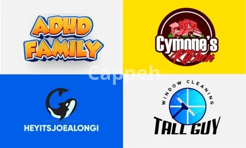 I will do 3d unique minimalist business logo design