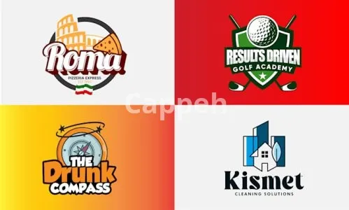 I will do 3d unique minimalist business logo design