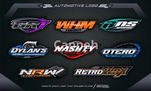 I will create amazing logo racing, automotive with 3d style
