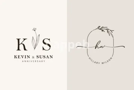 I will design hand drawn minimalist line art botanical boho logo