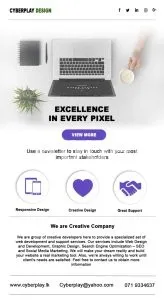 I will design editable, responsive mailchimp and html newsletter template