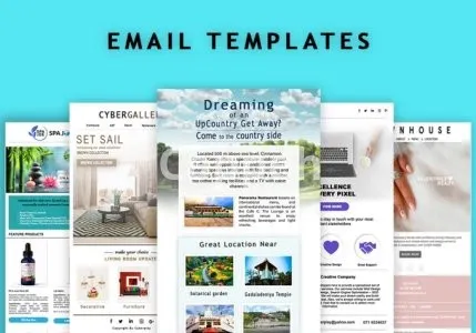 I will design editable, responsive mailchimp and html newsletter template