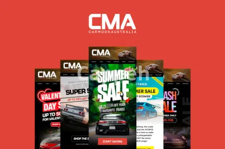 I will create a custom klaviyo email design