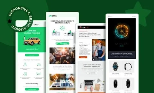 I will design and develop a brand aligned email and newsletter template