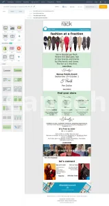 I will design get response and campaign monitor template