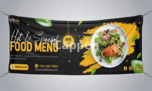 I will design billboard, banners, signage, yard sign, hoarding, street signs, backdrops