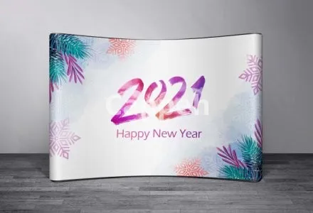 I will design event backdrop, red carpet, expo banner, step and repeat