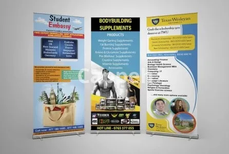 I will design banner for indoor and outdoor advertising