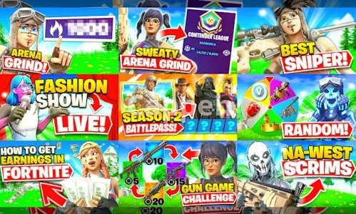 I will do high engagement fortnite thumbnails , csgo, valorant