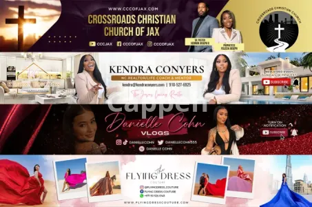 I will design minimalist youtube banner in 24 hours