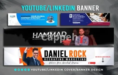 I will design facebook cover, youtube banner or social media header