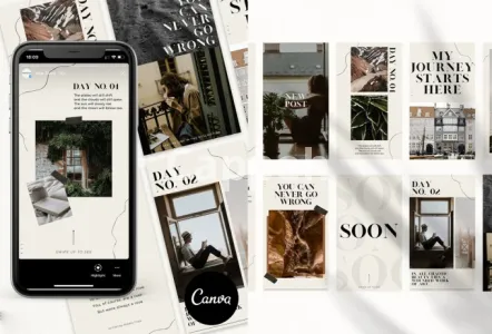 I will design canva templates for instagram feed and social media