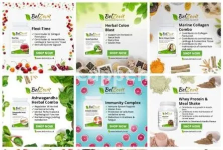 I will design 30 unique facebook and instagram posts banners ads in 24 hours