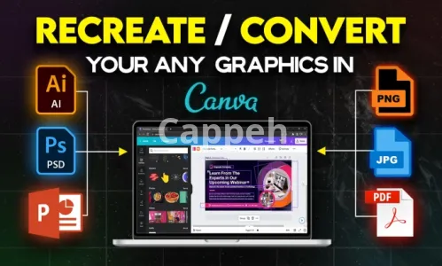 I will convert psd to canva or photoshop design to canva editable