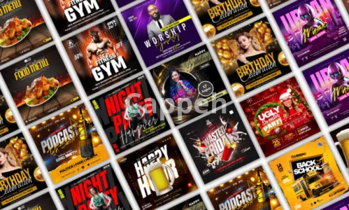 I will design pro social media posts and canva templates