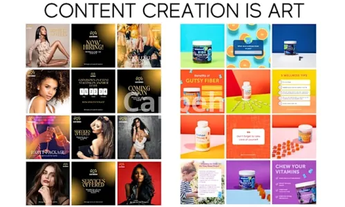 I will be your instagram content creator marketing manager to design posts