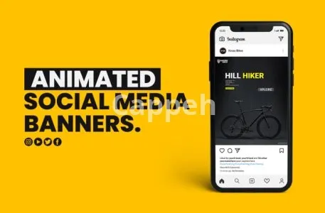 I will design professional animated banner ads, animated GIF