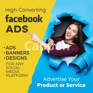 I will design premium facebook ads