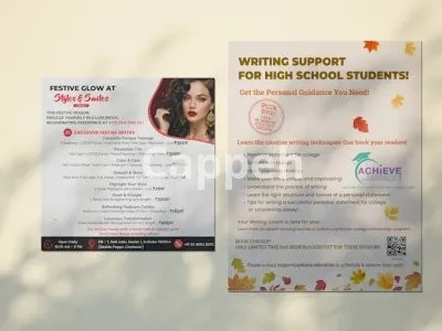 I will design high quality flyers and banners for you