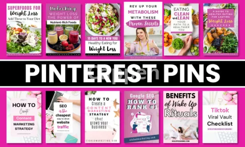 I will design high quality pinterest pins