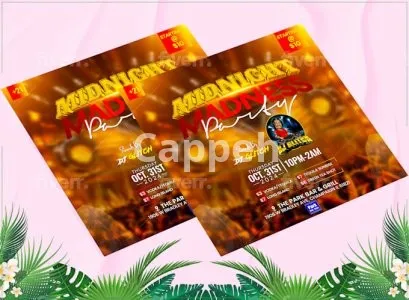 I will do amazing party or club flyer in 5 hours