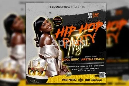 I will do amazing party or club flyer in 5 hours