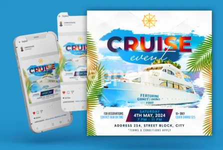 I will create pro online, social media flyer, ig, fb post within 8 hours