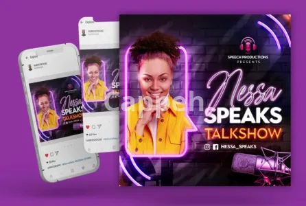 I will create pro online, social media flyer, ig, fb post within 8 hours