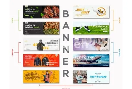 I will design awesome looking web banner, flyer, fb ads and cover