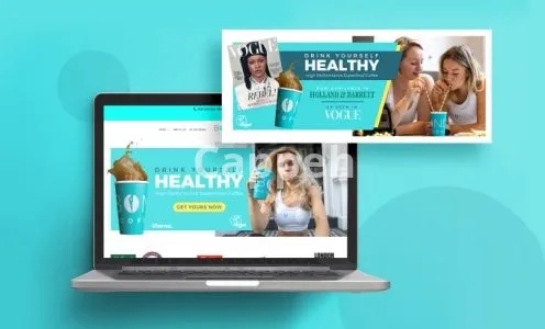 I will create custom website banners