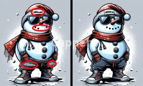 I will fix text and ai flaws , remove background and upscale to 300dpi