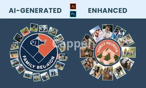 I will enhance ai images using photoshop and illustrator