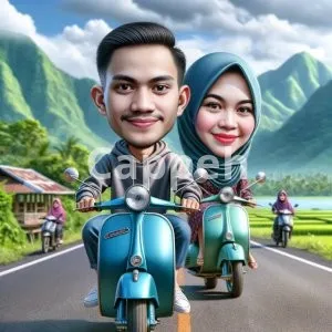 I will swap faces to realistic caricatures using ai