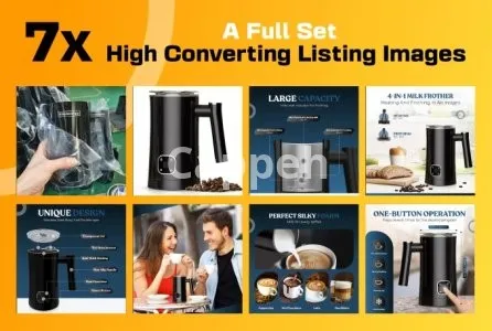 I will design amazon listing images, and bol product listing image