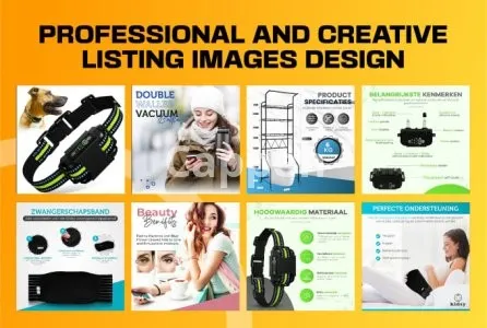 I will design amazon listing images, and bol product listing image