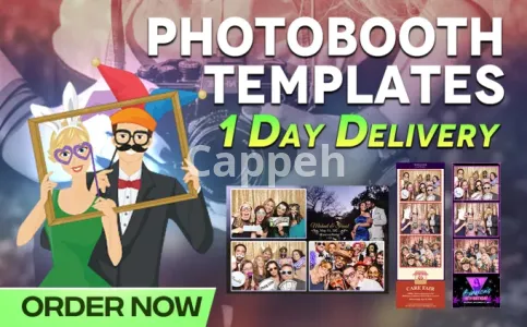 I will create amazing photobooth templates