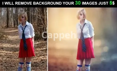 I will do product photo editing and background removal for your 15 images in 5 dollar