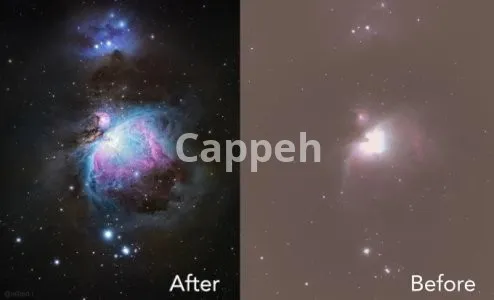 I will edit your deep sky astrophotography raw photos